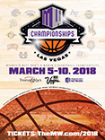 2018 Mountain West Conference Basketball Championships Poster