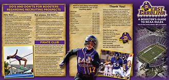 East Carolina University Athletics Compliance Brochure
