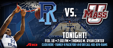 2014-15 URI Men's Basketball Web Ad